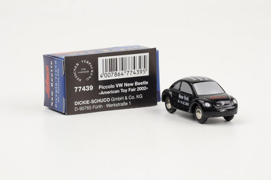 1:90 Schuco Piccolo VW New Beetle Armerican International Toy Fair 2002 Art.Nr. 77439