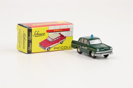 1:90 Schuco Piccolo Ford 17 M Polizei grün Art.Nr. 01411