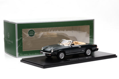 1:18 (Fiat 124 Spider) Pininfarina Spidereuropa 1982 verde scuro Touring Modelcars
