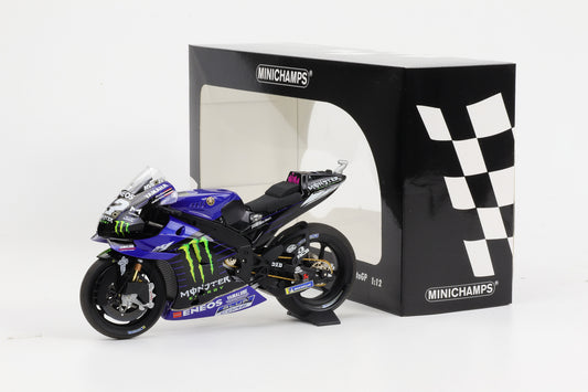 1:12 Yamaha YZR-M1 Monster Maverick Vinales MotoGP 2021 Minichamps