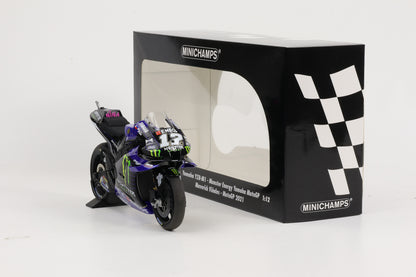 1:12 Yamaha YZR-M1 Monster Maverick Vinales MotoGP 2021 Minichamps