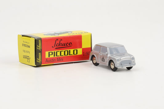 1:90 Schuco Piccolo Austin Mini metallic-silber 40 Jahre