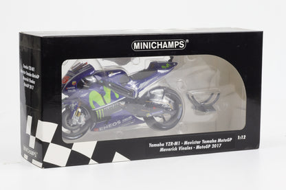 1:12 Yamaha YZR-M1 Moviestar Maverick Vinales MotoGP 2017 Minichamps