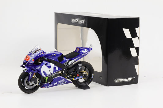 1:12 Yamaha YZR-M1 Moviestar Maverick Vinales MotoGP 2018 Minichamps