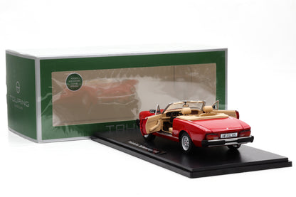 1:18 (Fiat 124 Spider) Pininfarina Spidereuropa 1982 rosso vivo Touring Modelcars
