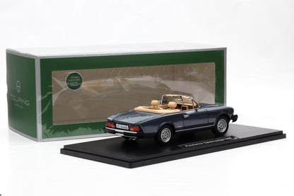 1:18 (Fiat 124 Spider) Pininfarina Spidereuropa 1982 blu medio metallic Touring Modelcars