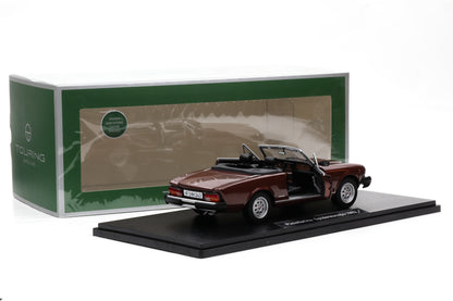 1:18 ( Fiat 124 Spider) Pininfarina Spidereuropa 1982 marrone amaryllis Touring Modelcars