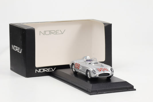 1:43 Norev Mercedes-Benz 300 SLR Mille Miglia 1955 Fangio
