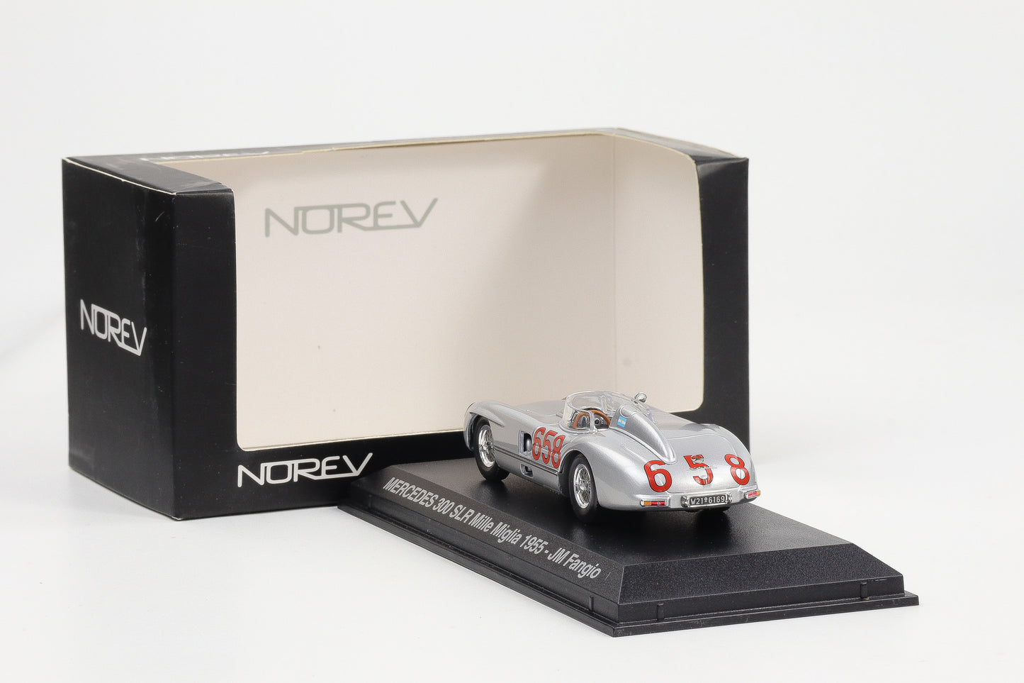 1:43 Norev Mercedes-Benz 300 SLR Mille Miglia 1955 Fangio