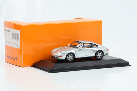 1:43 Porsche 911 993 Carrera 1993 silber Maxichamps Minichamps