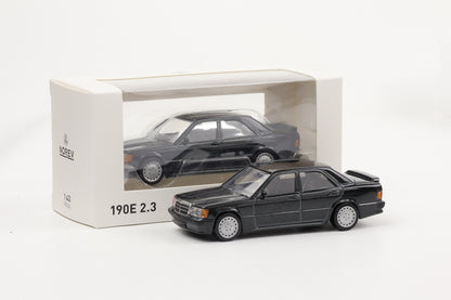 1:43 Mercedes-Benz 190E 2.3-16 W210 black metallic Norev Jet Car diecast