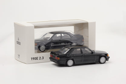 1:43 Mercedes-Benz 190E 2.3-16 W210 black metallic Norev Jet Car diecast