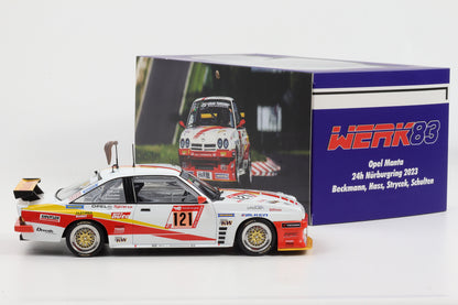 1:18 Opel Manta B2 #121 Fuchsschwanz Spiess 24h Nürburgring 2023 Werk83