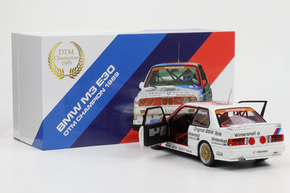 1:18 WERK83 BMW M3 E30 #15 DTM Champion 1989 Ravaglia Warsteiner Collectors box