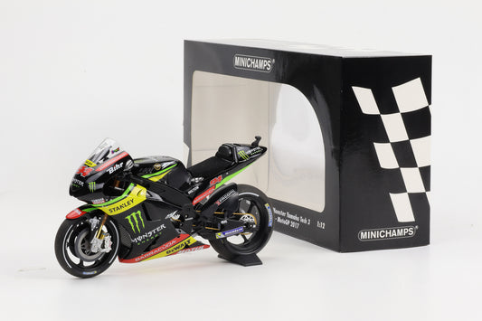 1:12 Yamaha YZR-M1 Monster Tech3 Jonas Folger MotoGP 2017 Minichamps