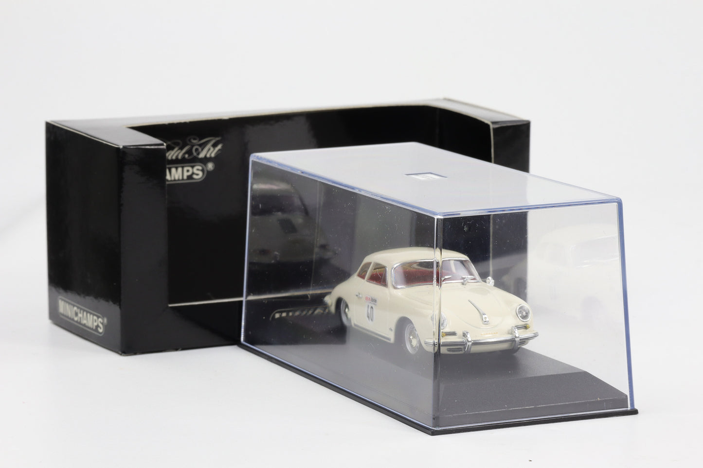 1:43 Minichamps Porsche 356 Coupe 35. AVD Oldtimer Grand-Prix weiß