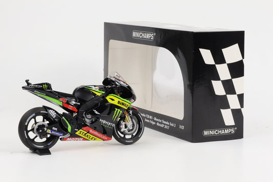 1:12 Yamaha YZR-M1 Monster Tech3 Jonas Folger MotoGP 2017 Minichamps