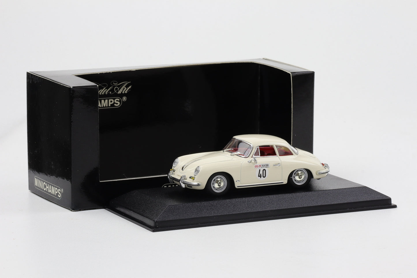 1:43 Minichamps Porsche 356 Coupe 35. AVD Oldtimer Grand-Prix weiß