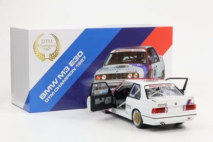 1:18 WERK83 BMW M3 E30 #2 DTM 1987 Eric van de Poele Warsteiner Collectors box