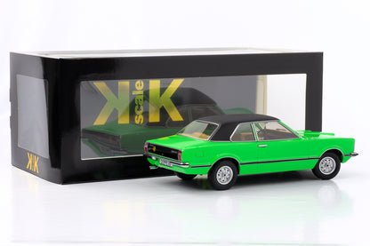 1:18 Ford Taunus GXL 1971 mit Vinyldach grün schwarz KK-Scale diecast
