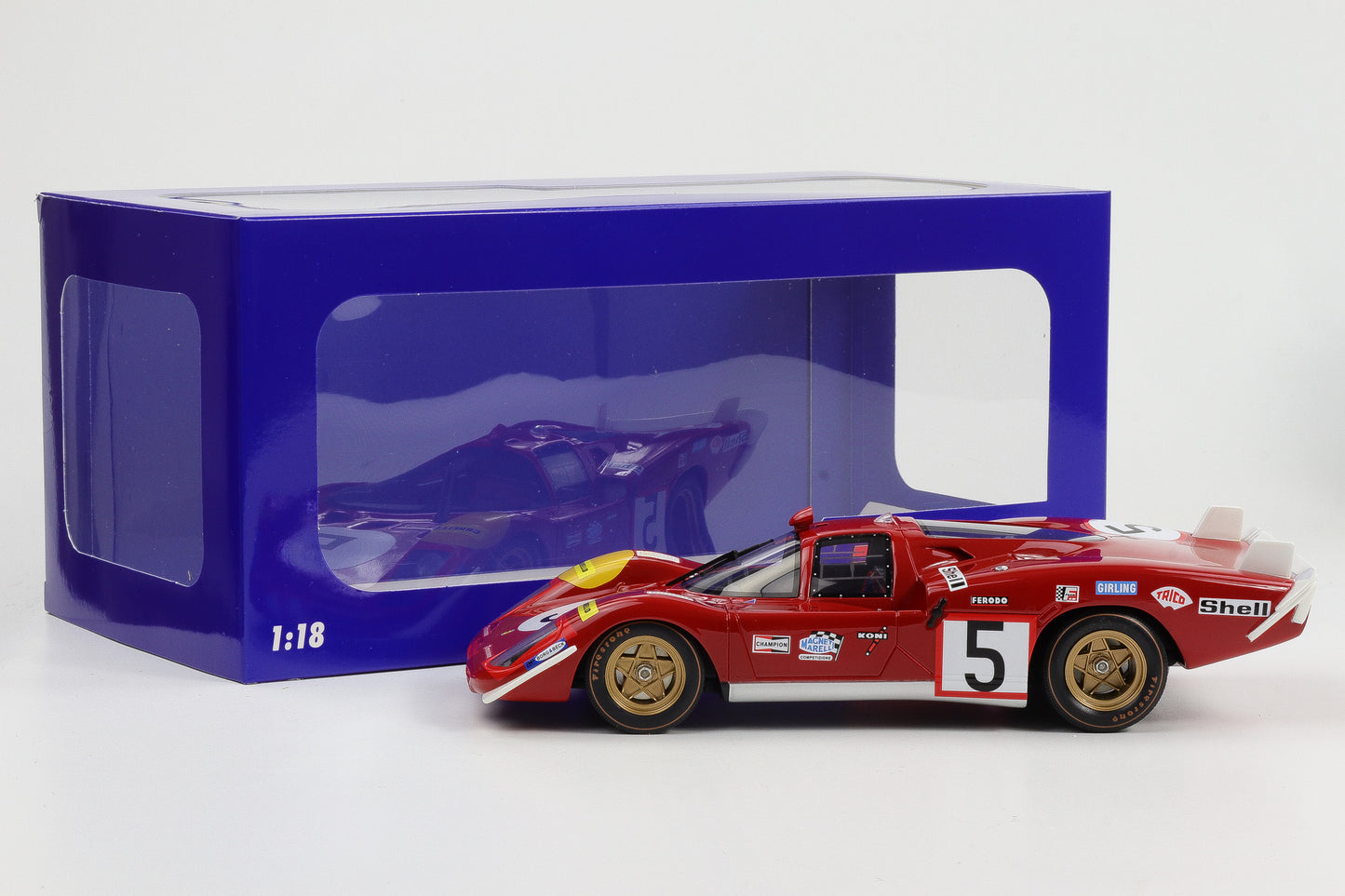 1:18 Ferrari 512S #5 24h LeMans 1970 Ickx Schetty 1:18 WERK83 Resin