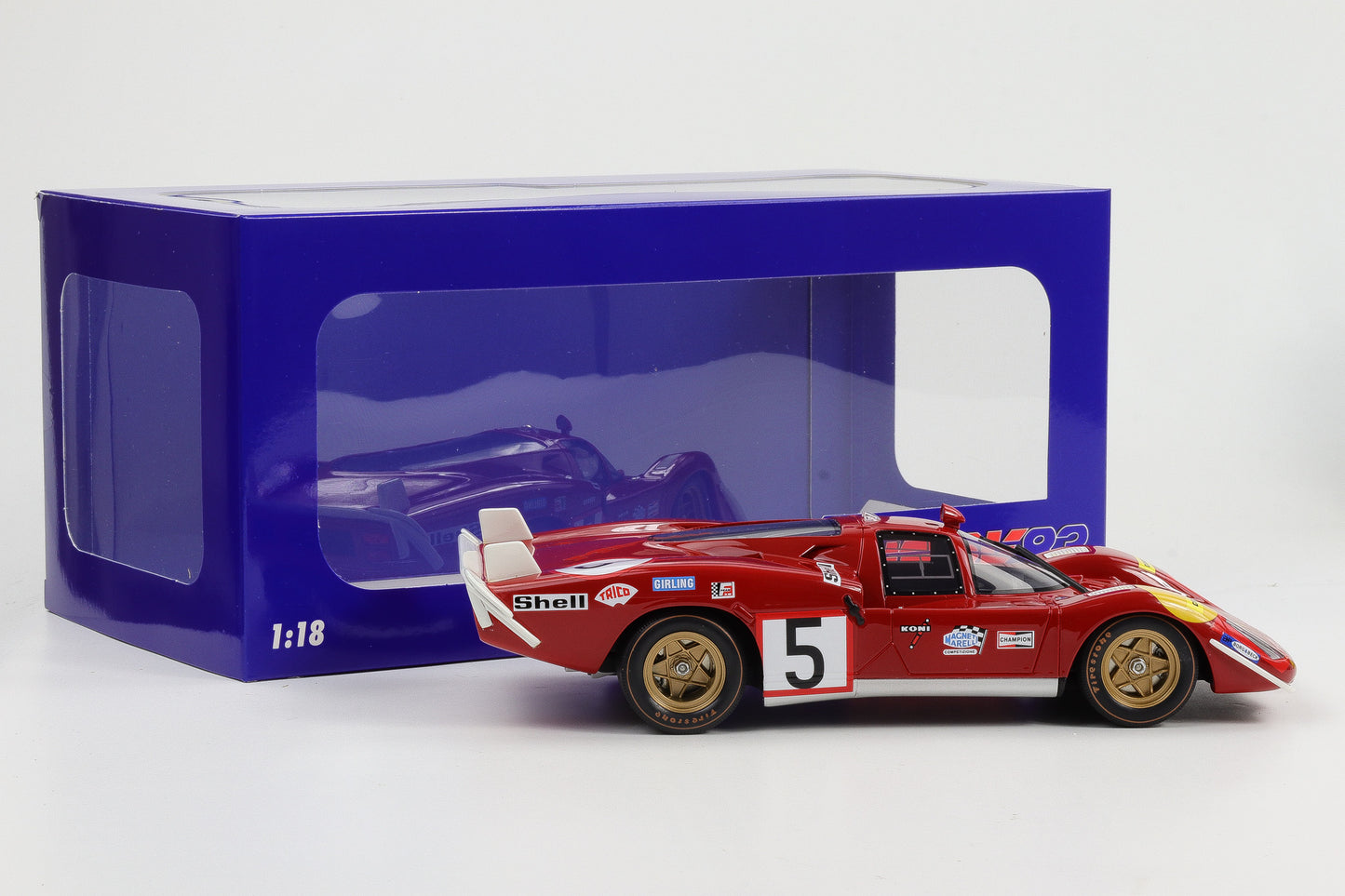 1:18 Ferrari 512S #5 24h LeMans 1970 Ickx Schetty 1:18 WERK83 Resin