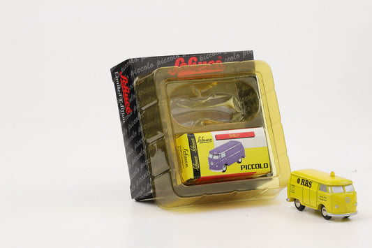 1:90 Schuco Piccolo VW T1 Bus Bulli Rohrreinigungs-Service RRS gelb Limitiert