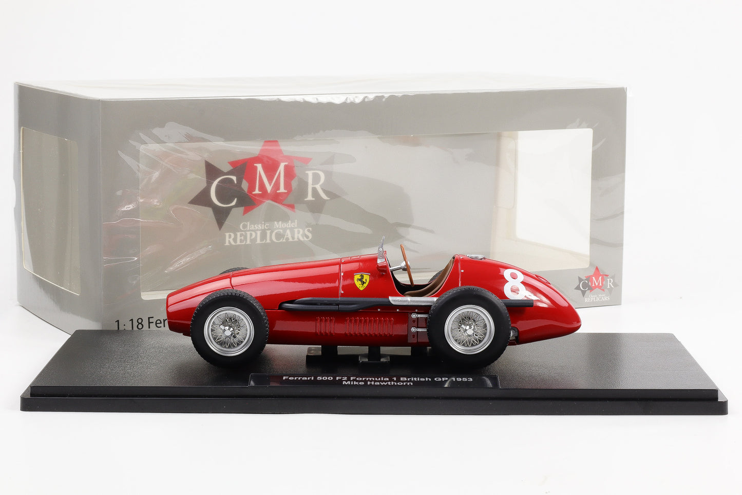 1:18 Ferrari 500 F2 #8 Formula 1 British GP 1953 Mike Hawthorn CMR diercast