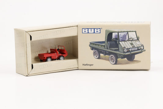1:87 BUB Steyr-Puch Haflinger "offen" rot 1000 Stk. Art.Nr. 05725