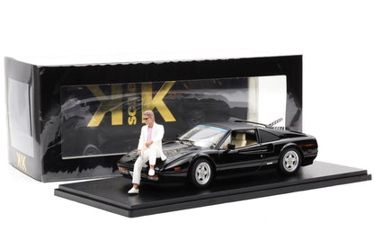 1:18 Ferrari 328 GTS 1985 Movie TV Series Miami Vice Crokett KK Scale + Figur