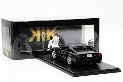 1:18 Ferrari 328 GTS 1985 Movie TV Series Miami Vice Crokett KK Scale + Figur