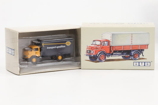 1:87 BUB Mercedes-Benz L911 Koffer-LKW Transport-Spedition ASG Art.Nr. 018147