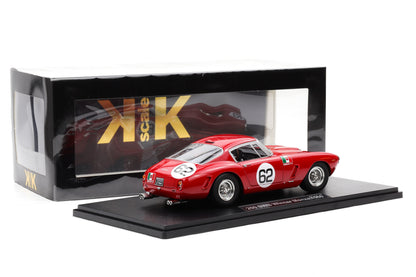 1:18 Ferrari 250 GT SWB #62 Winner Monza 1960 rot KK-Scale diecast