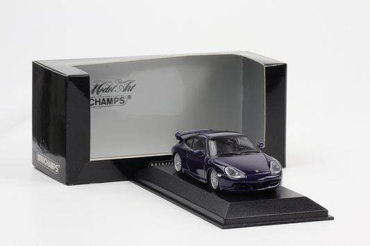 1:43 Minichamps Porsche 911 996 GT3 1999 indigoblau-metallic
