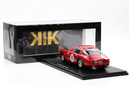 1:18 Ferrari 250 GT SWB #16 24H Le Mans 1961 rot KK-Scale diecast