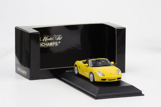 1:43 Minichamps Porsche Boxster S 986 2002 speedgelb