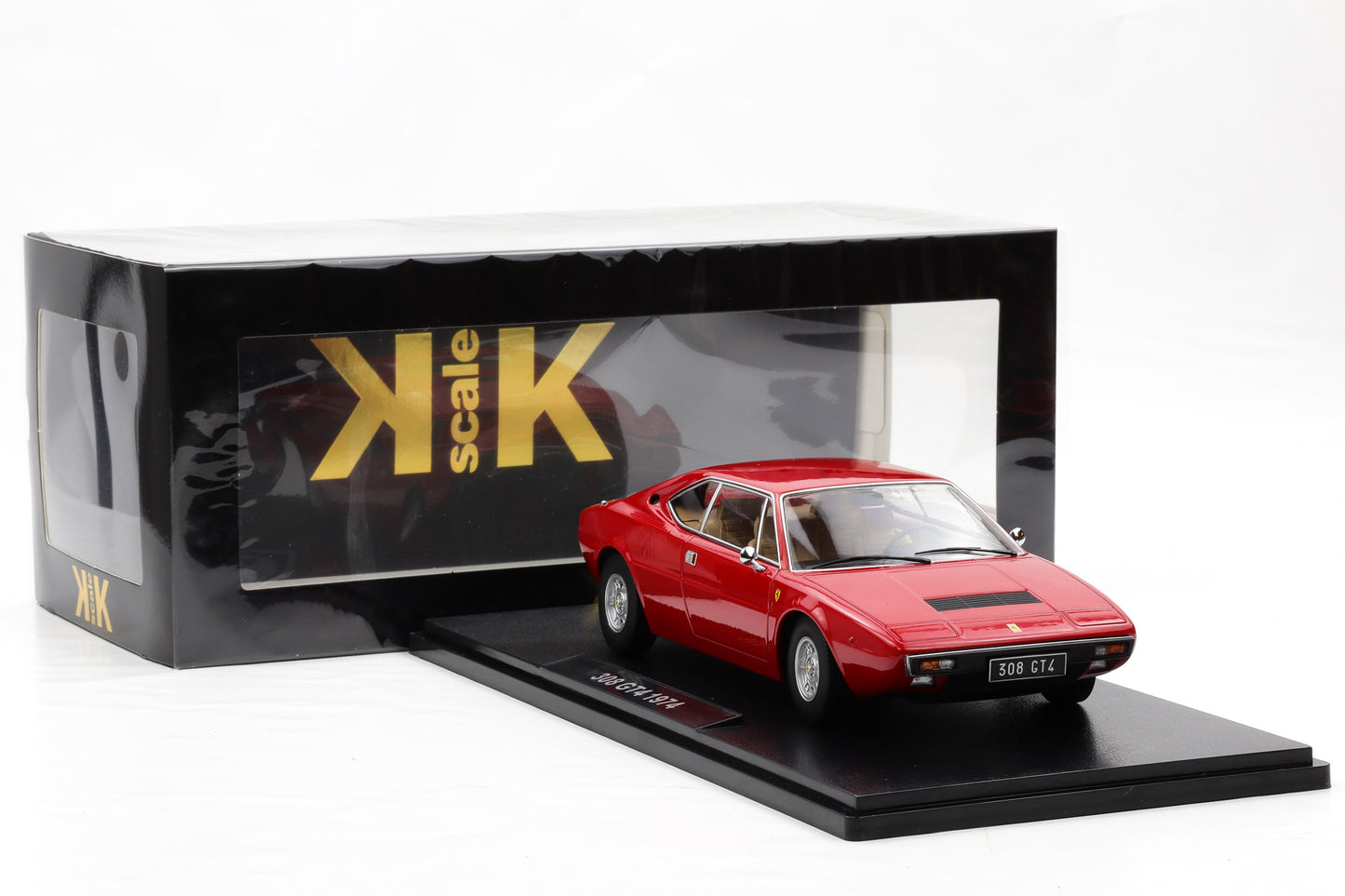 1:18 Ferrari 308 Dino GT4 V8 Bertone 1974 rot K-Scale diecast KKDC181231
