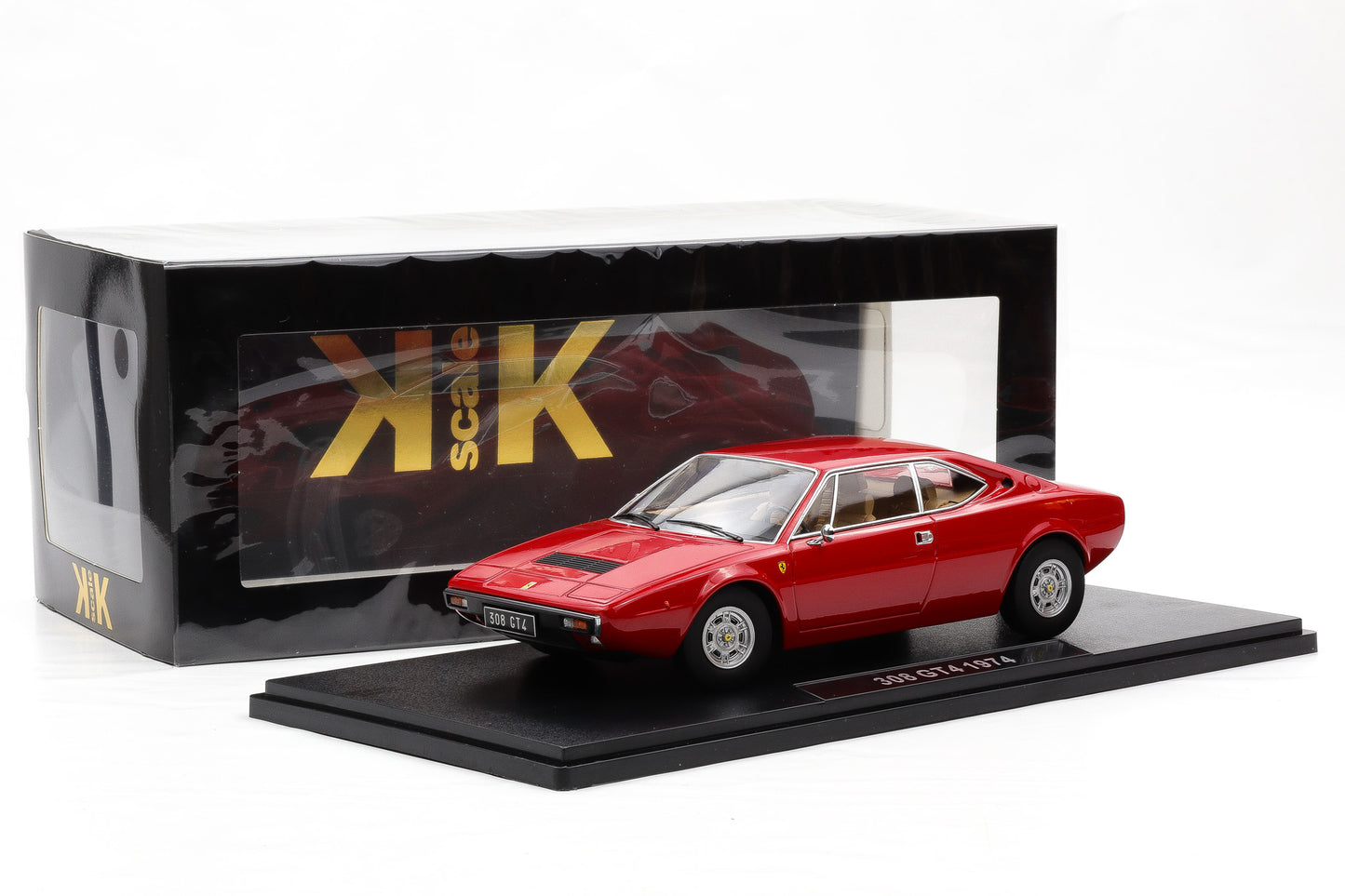 1:18 Ferrari 308 Dino GT4 V8 Bertone 1974 rot K-Scale diecast KKDC181231