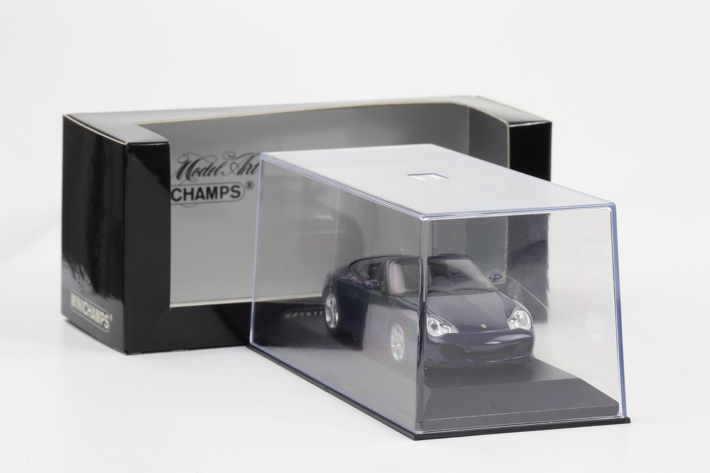 1:43 Minichamps Porsche 911 996 Carrera 4S Cabriolet 2003 lapisblau