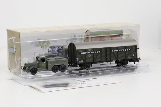 1:87 BUB Kaelble Z6R3A Kühlwagen Culemeyer-Straßenroller Post Edition Art.Nr. 018200