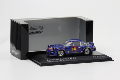 1:43 Minichamps Porsche 911 Carrera RSR 2.8 Trans-Am Championship 1973 Al Holbert