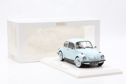 1:18 Norev VW Volkswagen Käfer 1303 Beetle 1973 Pastell Blau 188676