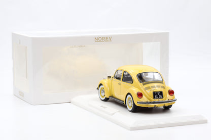 1:18 Norev VW Volkswagen Käfer 1303 Beetle 1973 Pastell Gelb 188675