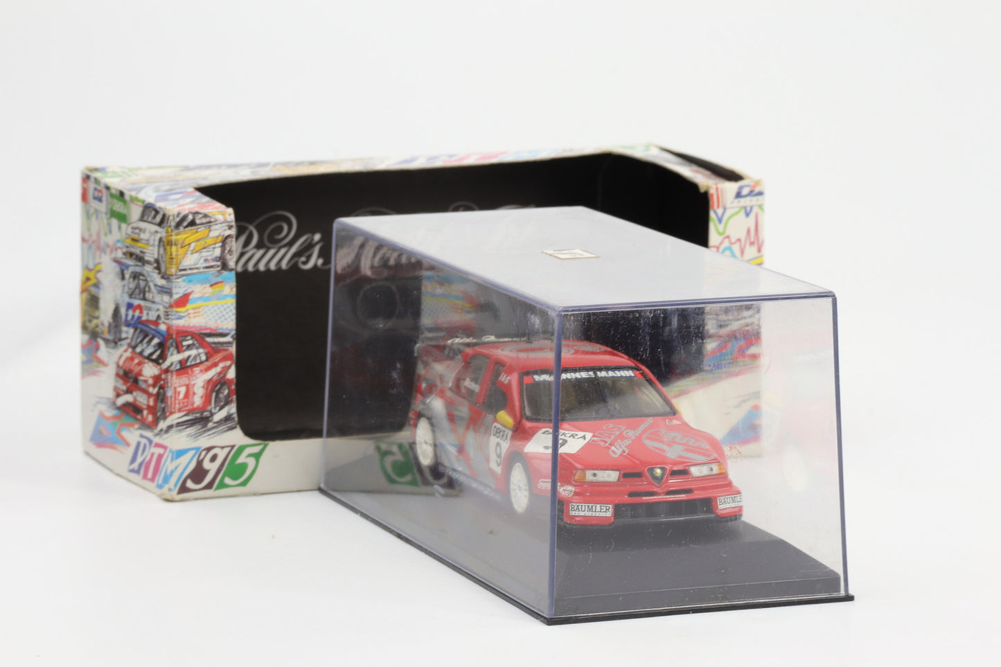 1:43 Minichamps Alfa Romeo 155 V6 TI DTM 1995 Team Alfa Corse S. Modena #9