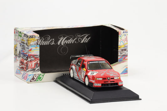 1:43 Minichamps Alfa Romeo 155 V6 TI DTM 1995 Team Alfa Corse S. Modena #9