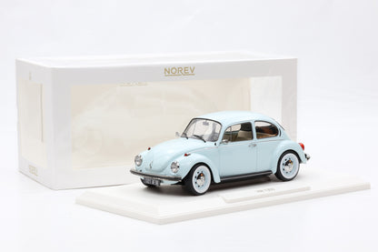 1:18 Norev VW Volkswagen Käfer 1303 Beetle 1973 Pastell Blau 188676