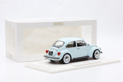 1:18 Norev VW Volkswagen Käfer 1303 Beetle 1973 Pastell Blau 188676