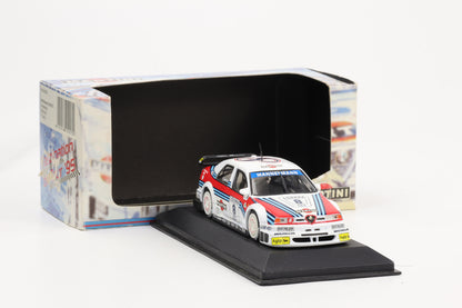 1:43 Minichamps Alfa Romeo 155 V6 TI DTM 1995 Martini Presentation Larini #8