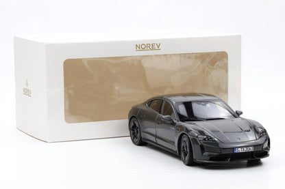 1:18 Norev Porsche Taycan Turbo S 2024 Neo-Schiefergrau 187654