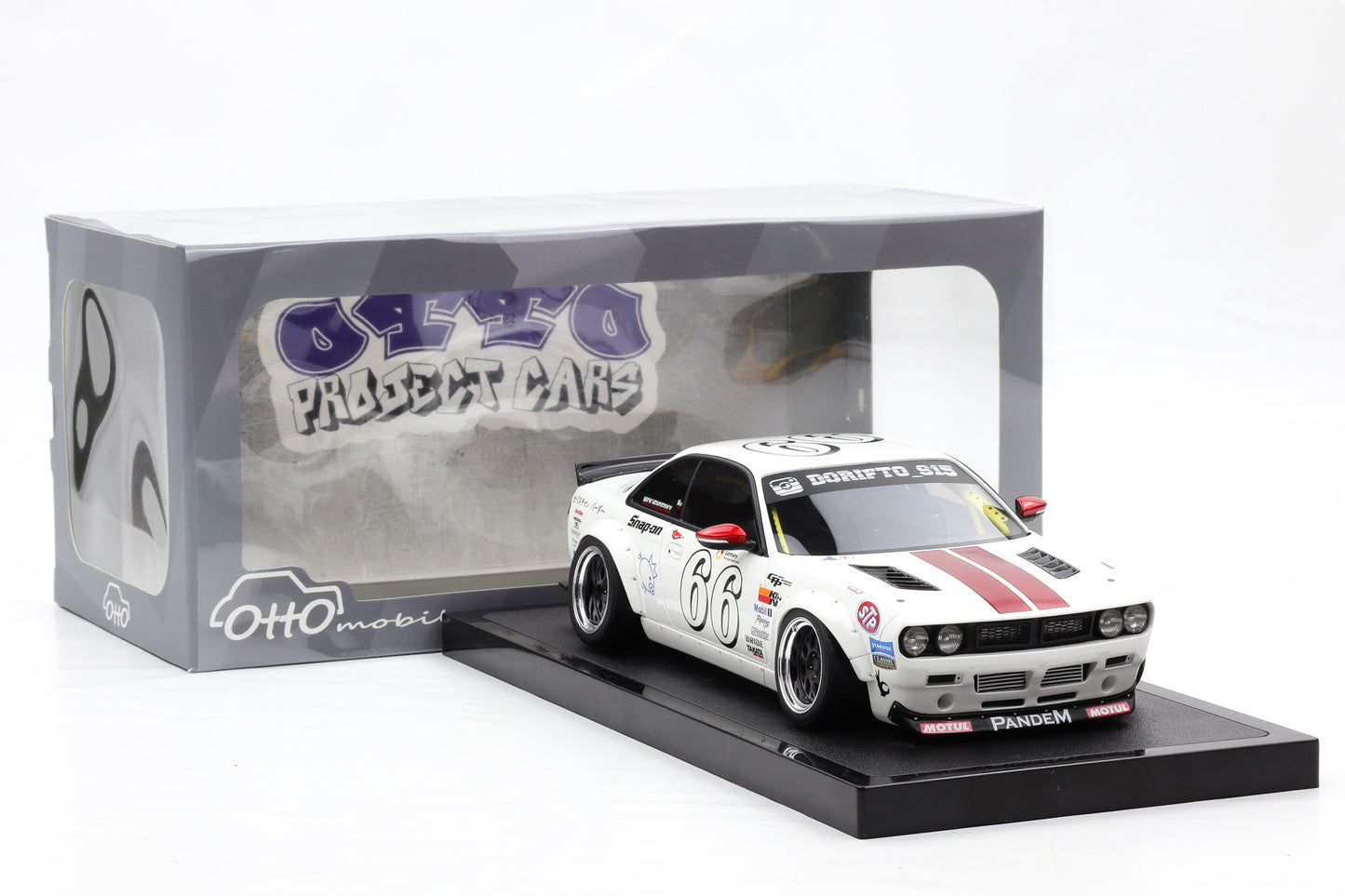 1:18 Otto Mobile Nissan Silvia S14 Boss Rocket Bunny 2024 OT1240